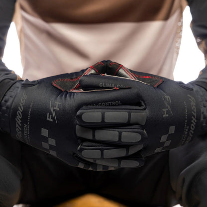 ถุงมือไบท์เกอร์  FASTHOUSE TOASTER GLOVE BLACK BLACK