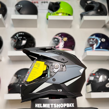 UFO COSMOS TOURER CROSSOVER HELMET BLACK GREY
