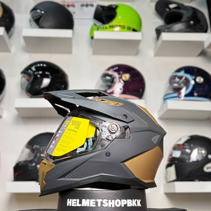 UFO COSMOS TOURER CROSSOVER HELMET DARK GREY BRONZE