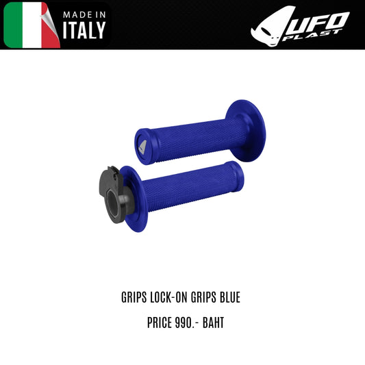 UFO GRIPS LOCK-ON GRIPS BLUE