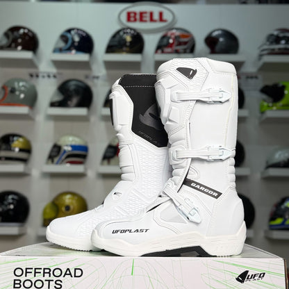 รองเท้าบูท UFO MOTOCROSS GARGOR BOOTS WHITE