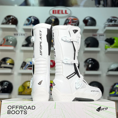 รองเท้าบูท UFO MOTOCROSS GARGOR BOOTS WHITE