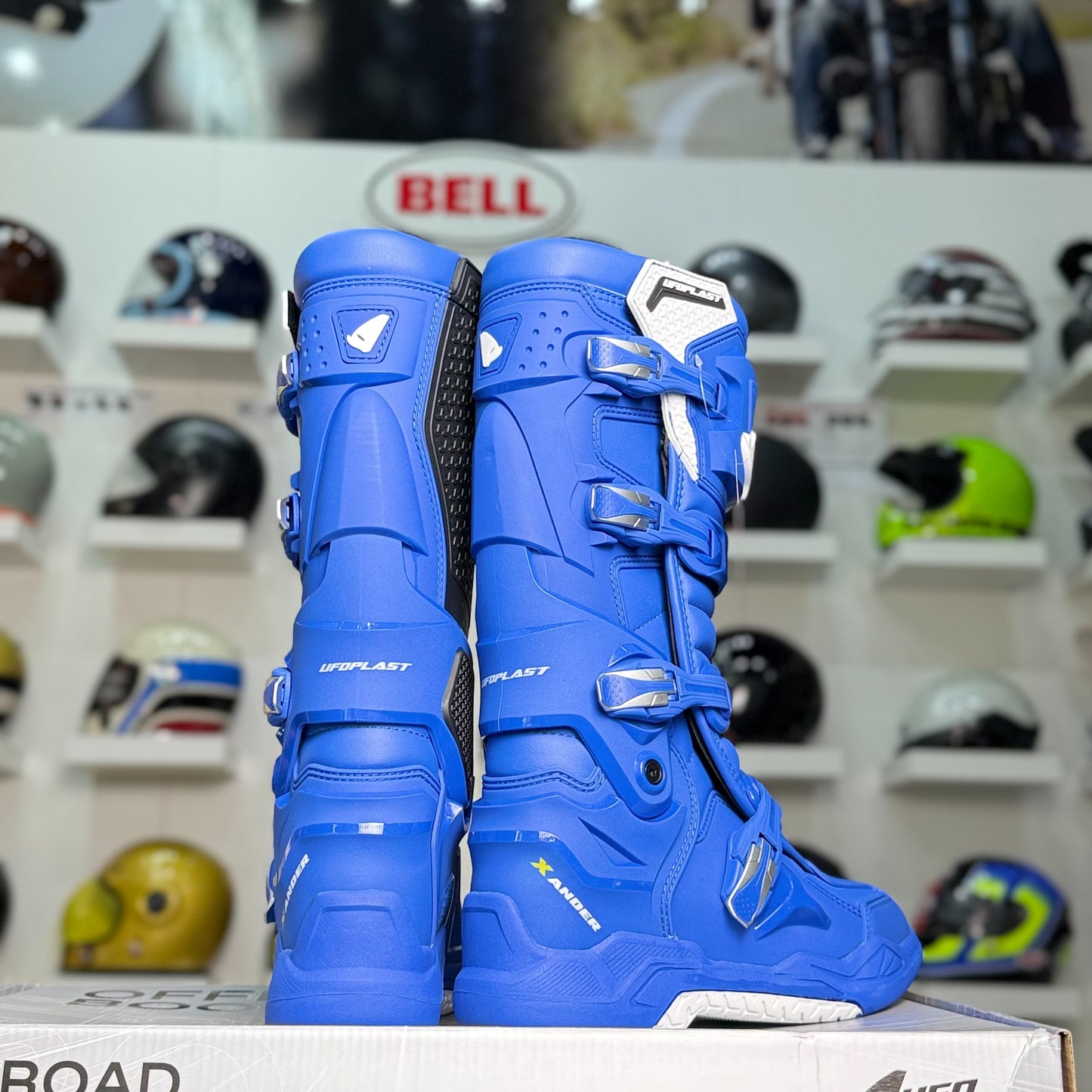 รองเท้าบูท UFO MOTOCROSS XANDER BOOTS BLUE