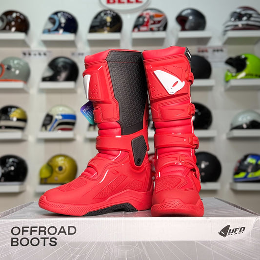 รองเท้าบูท UFO MOTOCROSS XANDER BOOTS RED