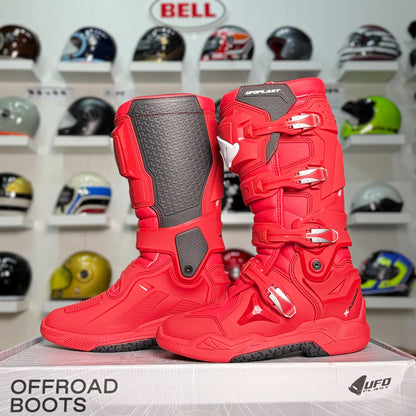 รองเท้าบูท UFO MOTOCROSS XANDER BOOTS RED