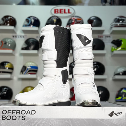 รองเท้าบูท UFO MOTOCROSS XANDER EXTREME BOOTS WHITE