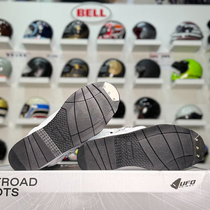 รองเท้าบูท UFO MOTOCROSS XANDER EXTREME BOOTS WHITE