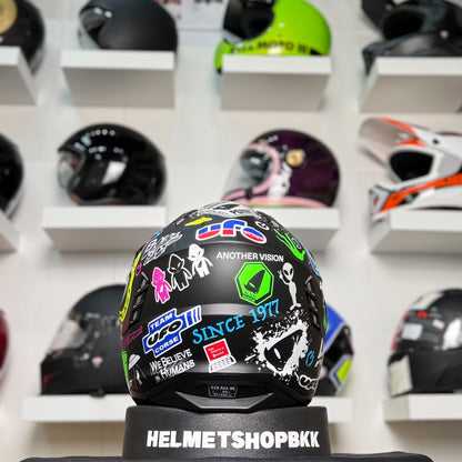 UFO SHERATAN CROSS JET HELMET LIMITED BLACK