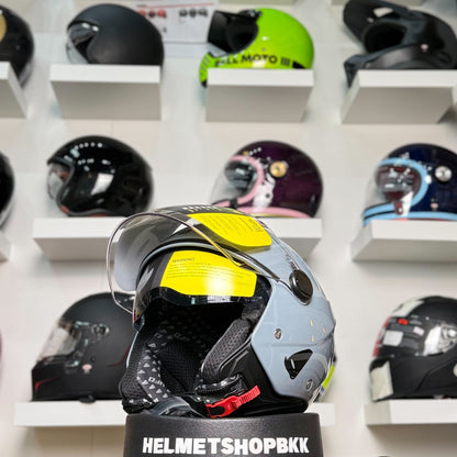 UFO NIXIE DEMIJET HELMET GRAY