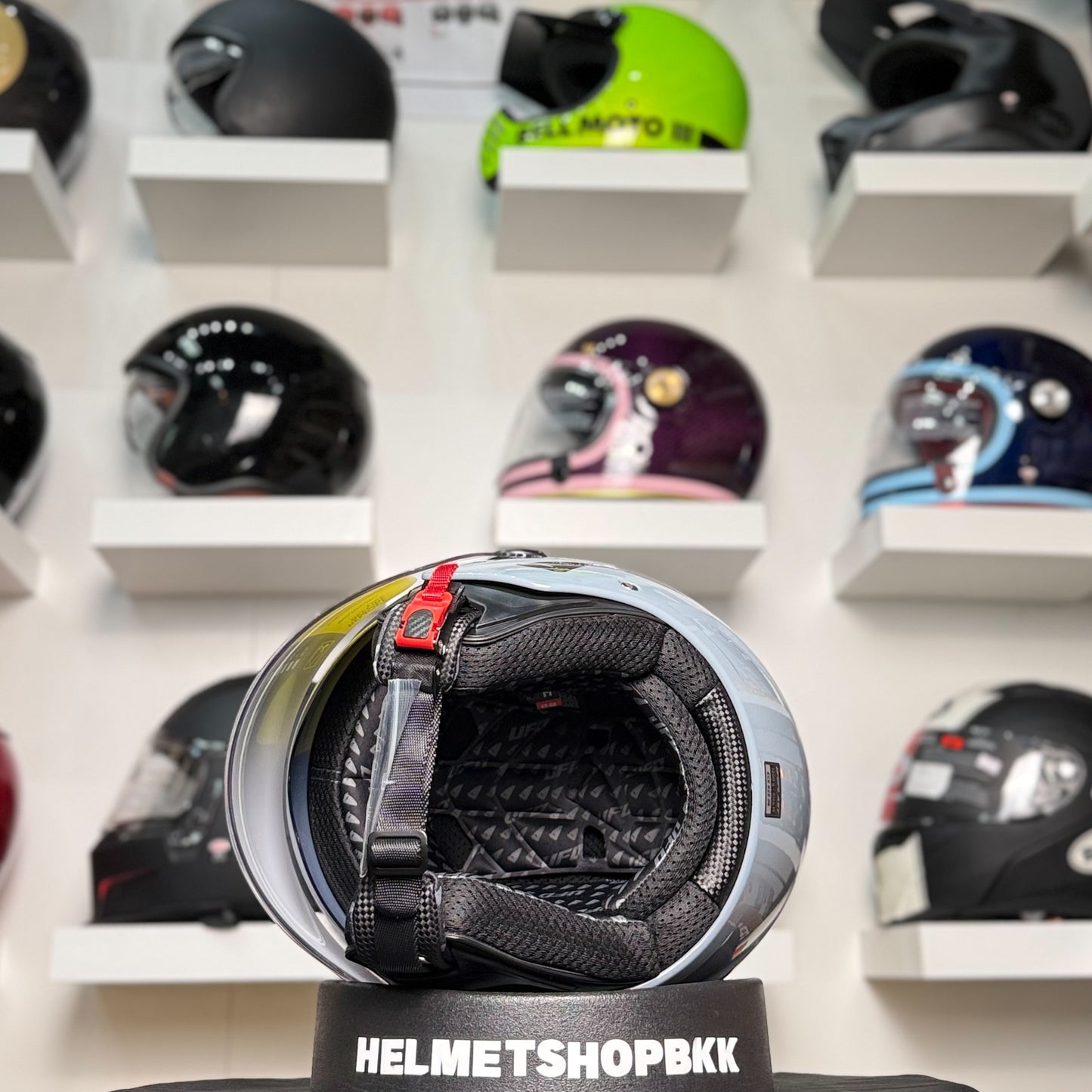 UFO NIXIE DEMIJET HELMET GRAY