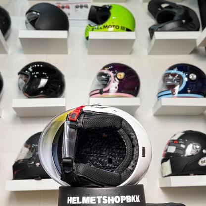 UFO NIXIE DEMIJET HELMET WHITE