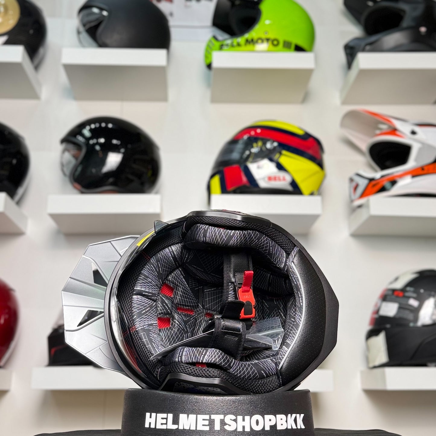 UFO SHERATAN CROSS JET HELMET SILVER