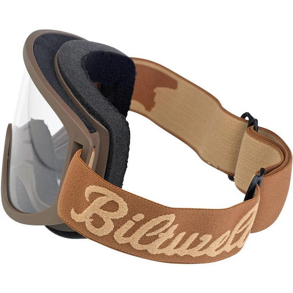 แว่น BILTWELL MOTO 2.0 GOGGLE SCRIPT CHOCOLATE SAND