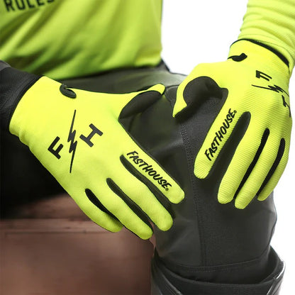 ถุงมือไบท์เกอร์ FASTHOUSE CARBON ETERNAL GLOVE HIGH-VIZ