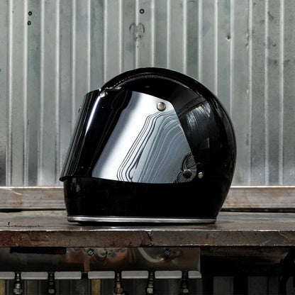 ชิลด์ BILTWELL GRINGO BLAST SHIELD CHROME MIRROR