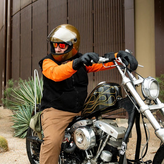 BILTWELL GRINGO S METALLIC UGLY GOLD