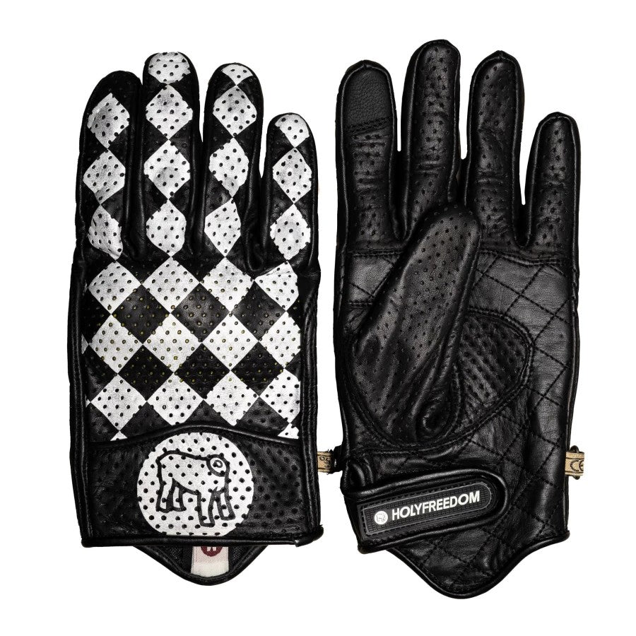 ถุงมือ HOLYFREEDOM BULLIT GLOVES WHITE BLACK