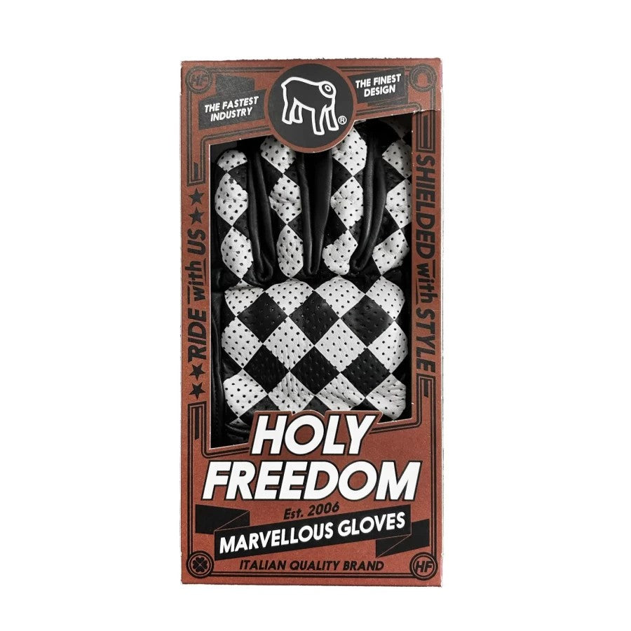 ถุงมือ HOLYFREEDOM BULLIT GLOVES WHITE BLACK