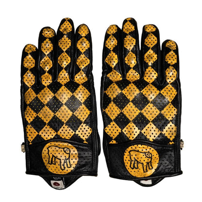 ถุงมือ HOLYFREEDOM BULLIT YELLOW GLOVES BLACK YELLOW