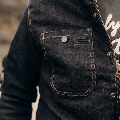 เสื้อการ์ดแจ็คเก็ต HOLYFREEDOM KING DENIM JACKET