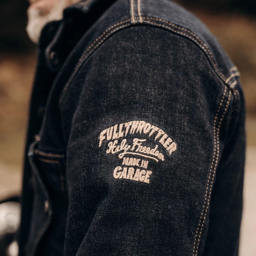 เสื้อการ์ดแจ็คเก็ต HOLYFREEDOM KING DENIM JACKET