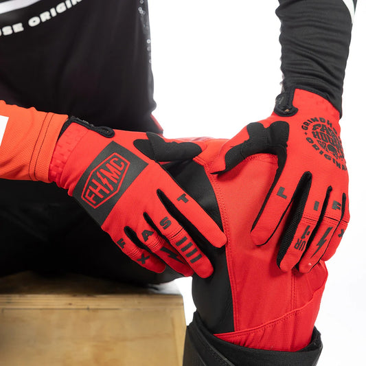 ถุงมือไบท์เกอร์ FASTHOUSE SPEED STYIE ATOMIC GLOVE RED