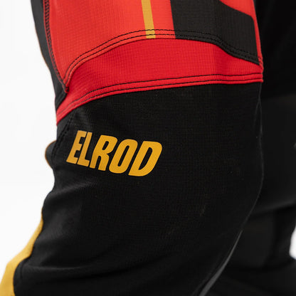 กางเกง FASTHOUSE ELROD REACT PANT RACING RED BLACK
