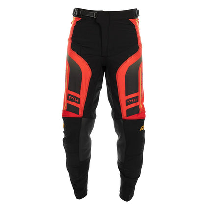 กางเกง FASTHOUSE ELROD REACT PANT RACING RED BLACK