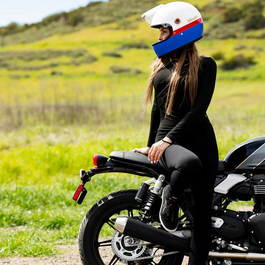 BILTWELL GRINGO S APEX GLOSS WHITE RED BLUE