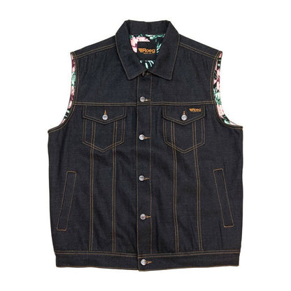 เสื้อกั๊กยีนส์ ROEG KALE VEST STICKY BLUE