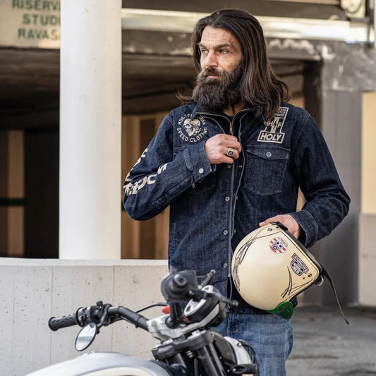 เสื้อการ์ดแจ็คเก็ต HOLYFREEDOM JACKET GENOA STAMPATO